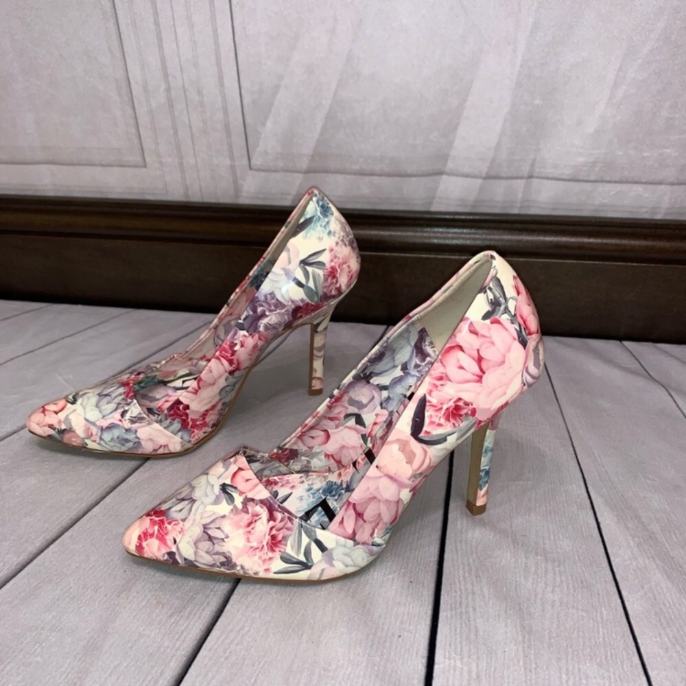 Elle Floral Heels